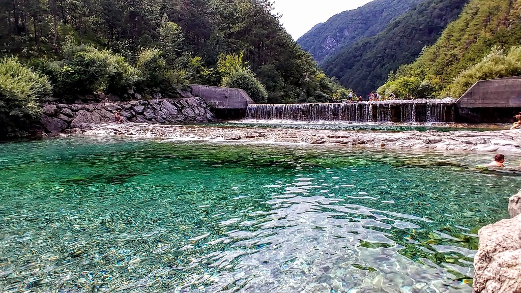 Torrente Palar Friuli in camper