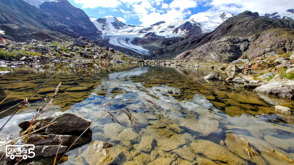 Ghiacciaio dei Forni Rifugio Branca con Bambini