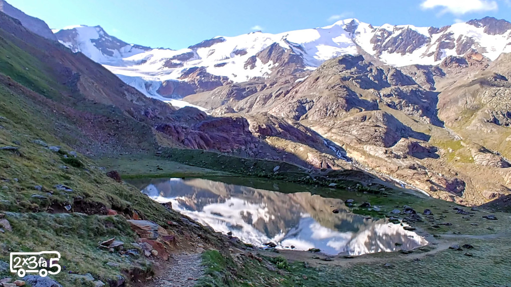 Ghiacciaio dei Forni Rifugio Branca con Bambini
