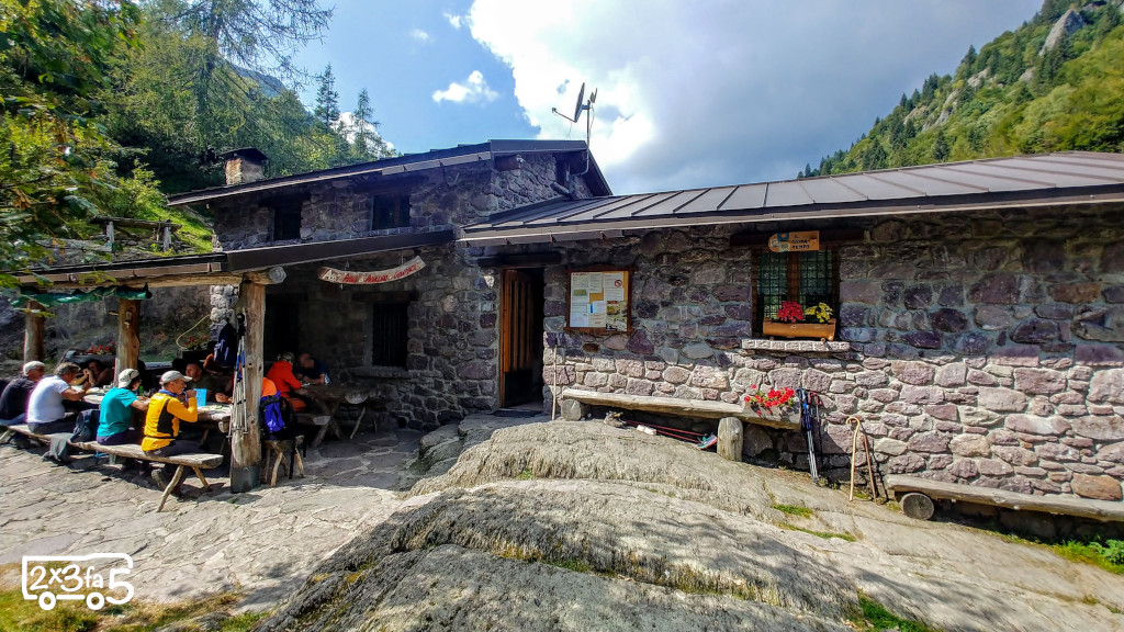 Rifugio Gianpace con bambini Rifugio Gianpace con bambini