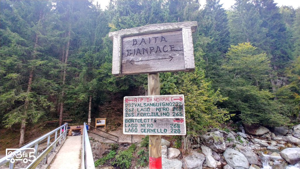 Rifugio Gianpace con bambini Rifugio Gianpace con bambini