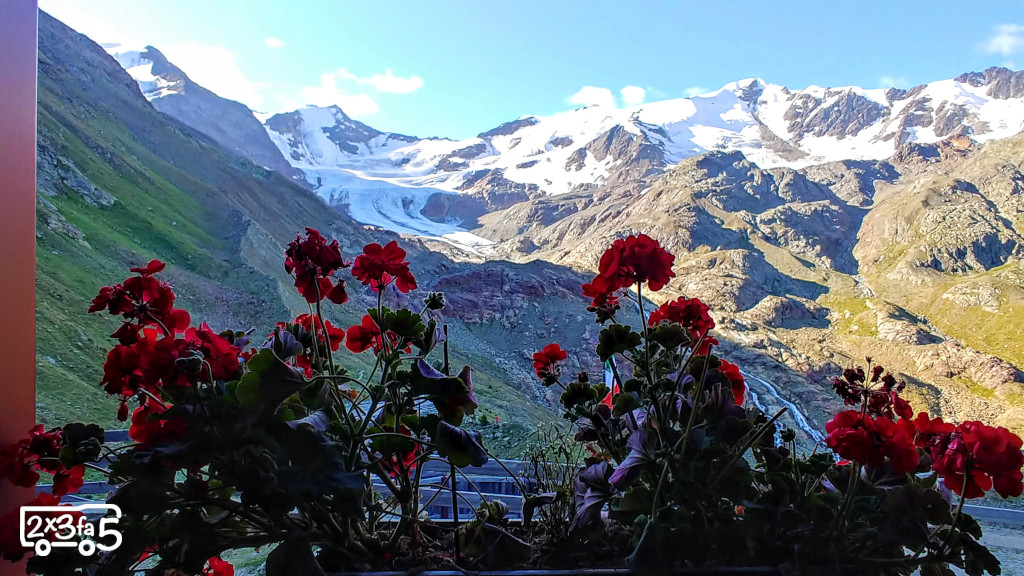 Ghiacciaio dei Forni Rifugio Branca con Bambini