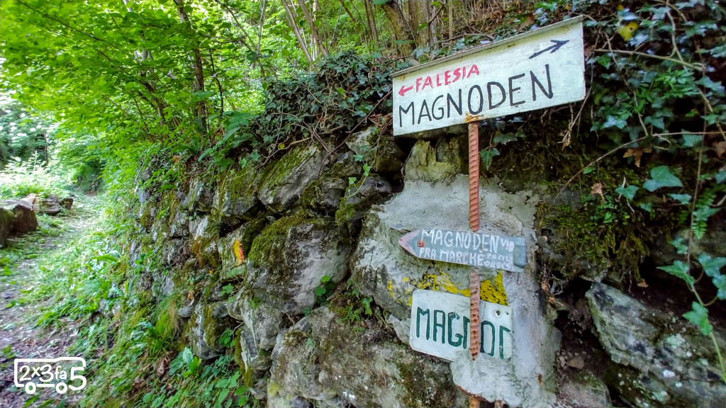 Monte Magnodeno con bambini da Erve Monte Magnodeno con bambini da Erve