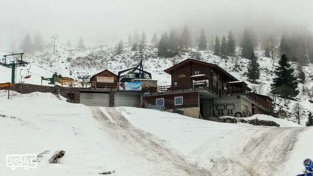 Rifugio Campel in inverno Lizzola