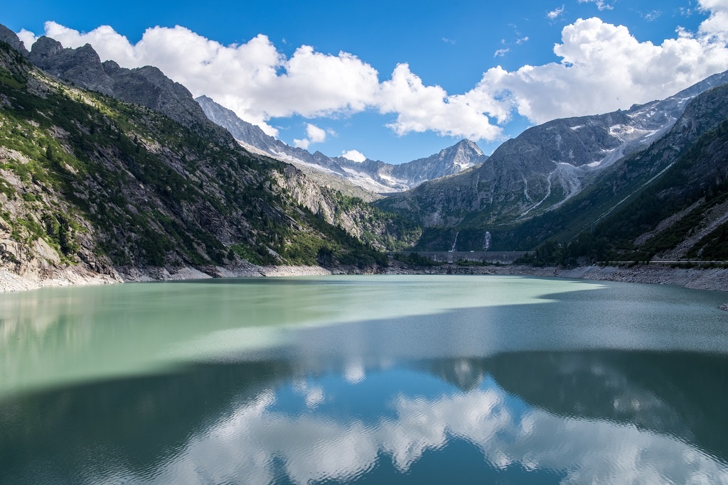 Monte Adamello Lago d'Avio Montagna Lombardia estate 2022